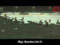 Video: 3851 hokeja līdzjutējs uz "Arēna Rīga" ledus