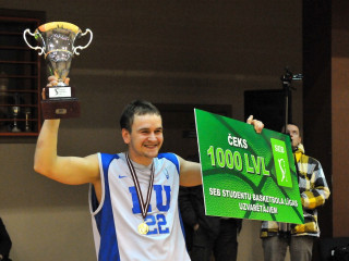 Foto: "Latvijas Universitāte" SEB SBL čempions